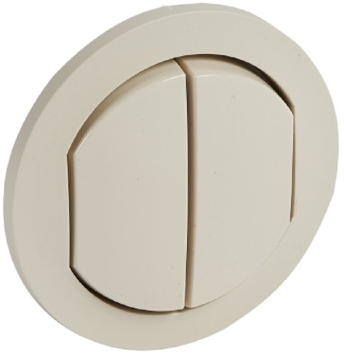 Лицевая панель Legrand Celiane для 2-кл. выключателя IP44 слоновая кость картинка